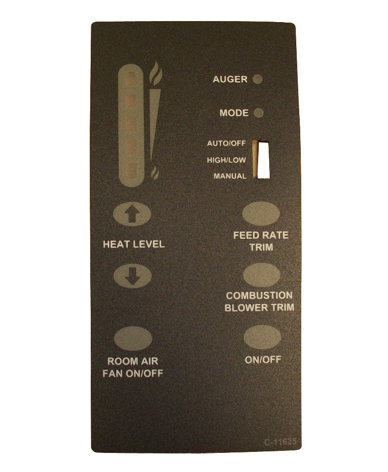 Regency Circuit Board Control Panel Decal for the GF55 & GF40 (GF55-094)