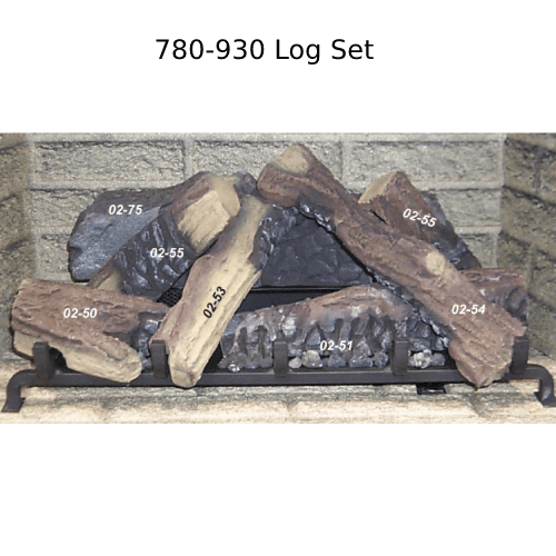 Regency P36 & P90 Fireplace Log Sets (512-930 | 780-930)