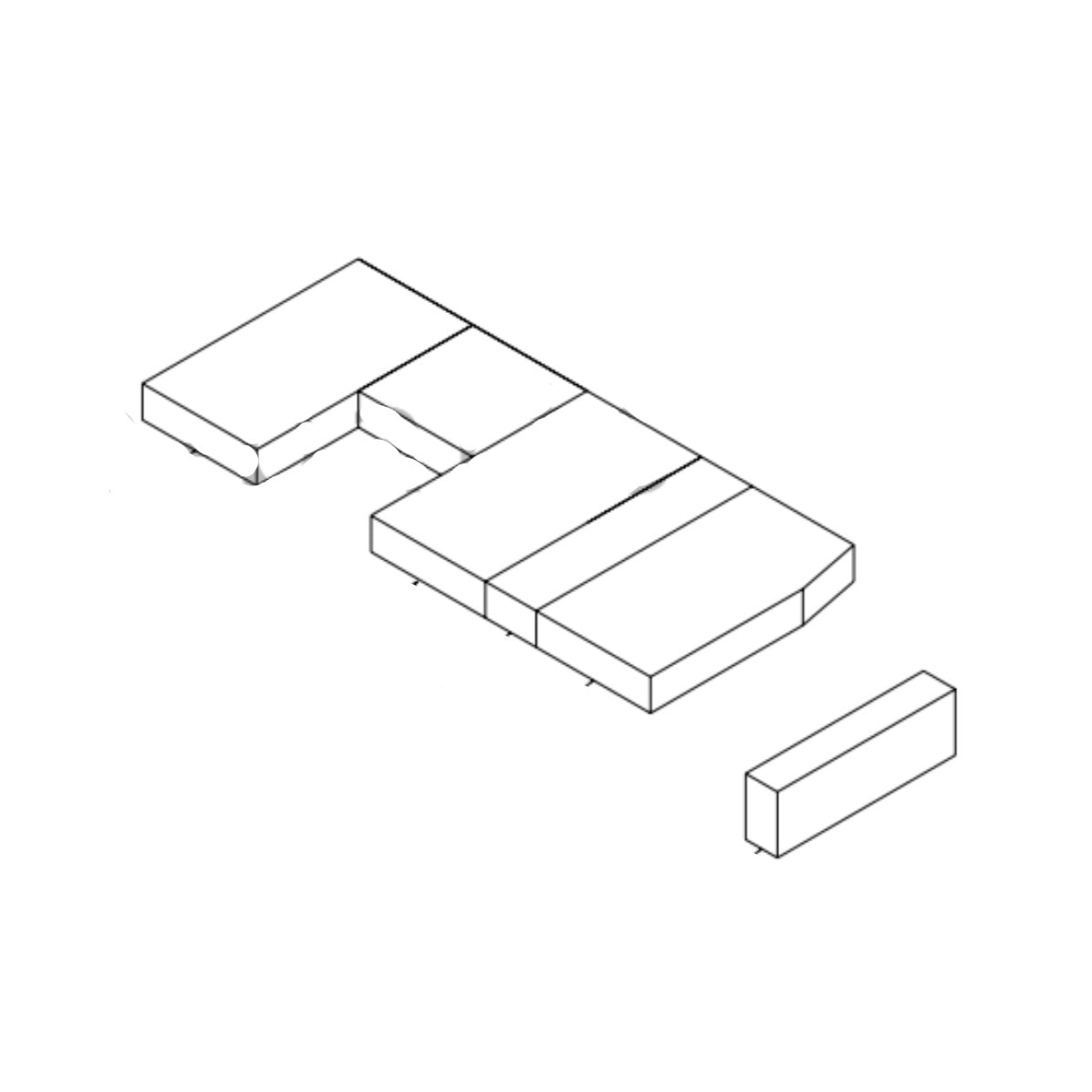 Regency Hampton H300 Brick - Base brick (220-960)