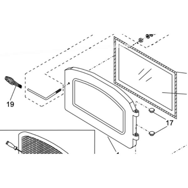 Regency Black Door - F11/F24/S24/I1200 (850-141)