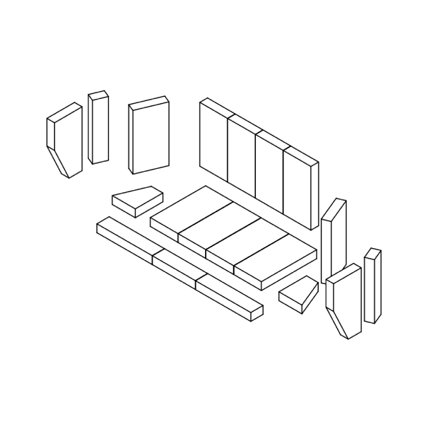 Regency Pro Series Insert Fireplace Brick Kit (106-960)