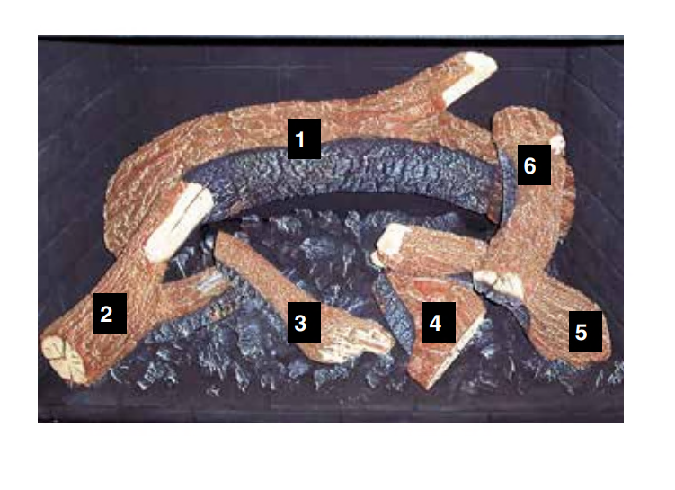Regency Log Set - LRI6E (299-930)