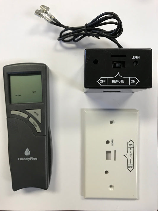 Fireplace Remote Control Thermostat (On/off, Thermostat, Timer) (SKY-3003-PL)