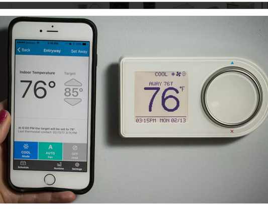 WiFi Fireplace Wall Thermostat - Programmable (GEO-WH-003)