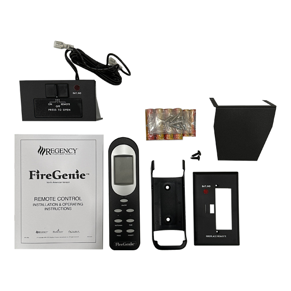 Regency Fire Genie Remote Control & Receiver Programmable Thermostat (910-399)