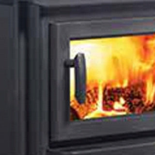 Regency F1100  Wood Stove Main Assembly Parts - 1) Door Assembly Black 850-161