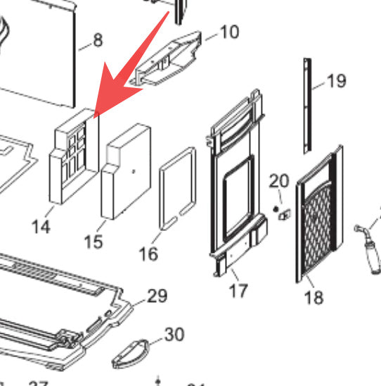 Regency/Hampton Side Door Protection Plate (220-029)