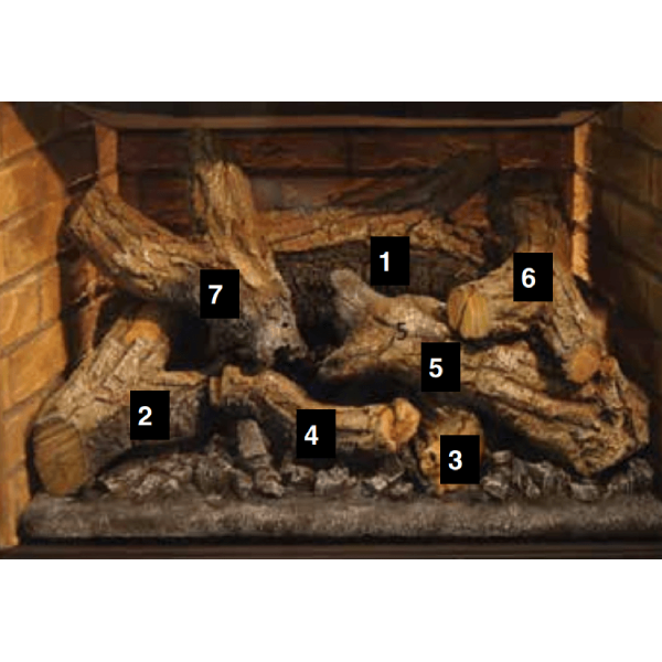 Regency Log Set (296-930) - Image 2