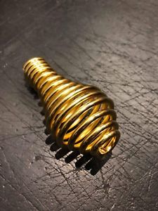 Regency Door Spring Coil Handles - Large (948-135/948-101) - Gold