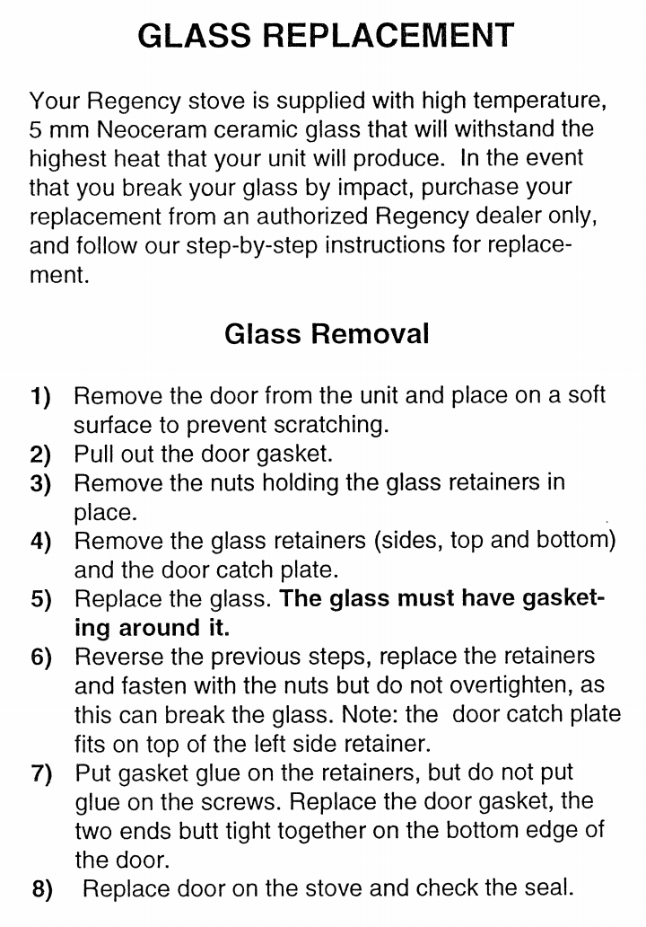 Regency Center Glass Replacement (940-322/P) - Image 3