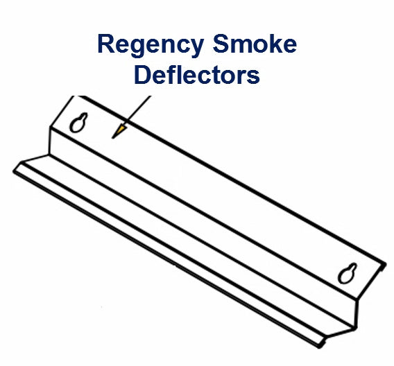 Regency SS Smoke Deflector - Ci1150/i1500S/F1500S/Hi1151/Hi1155  (075-037)